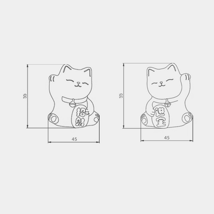 Wealth-Attracting Cat